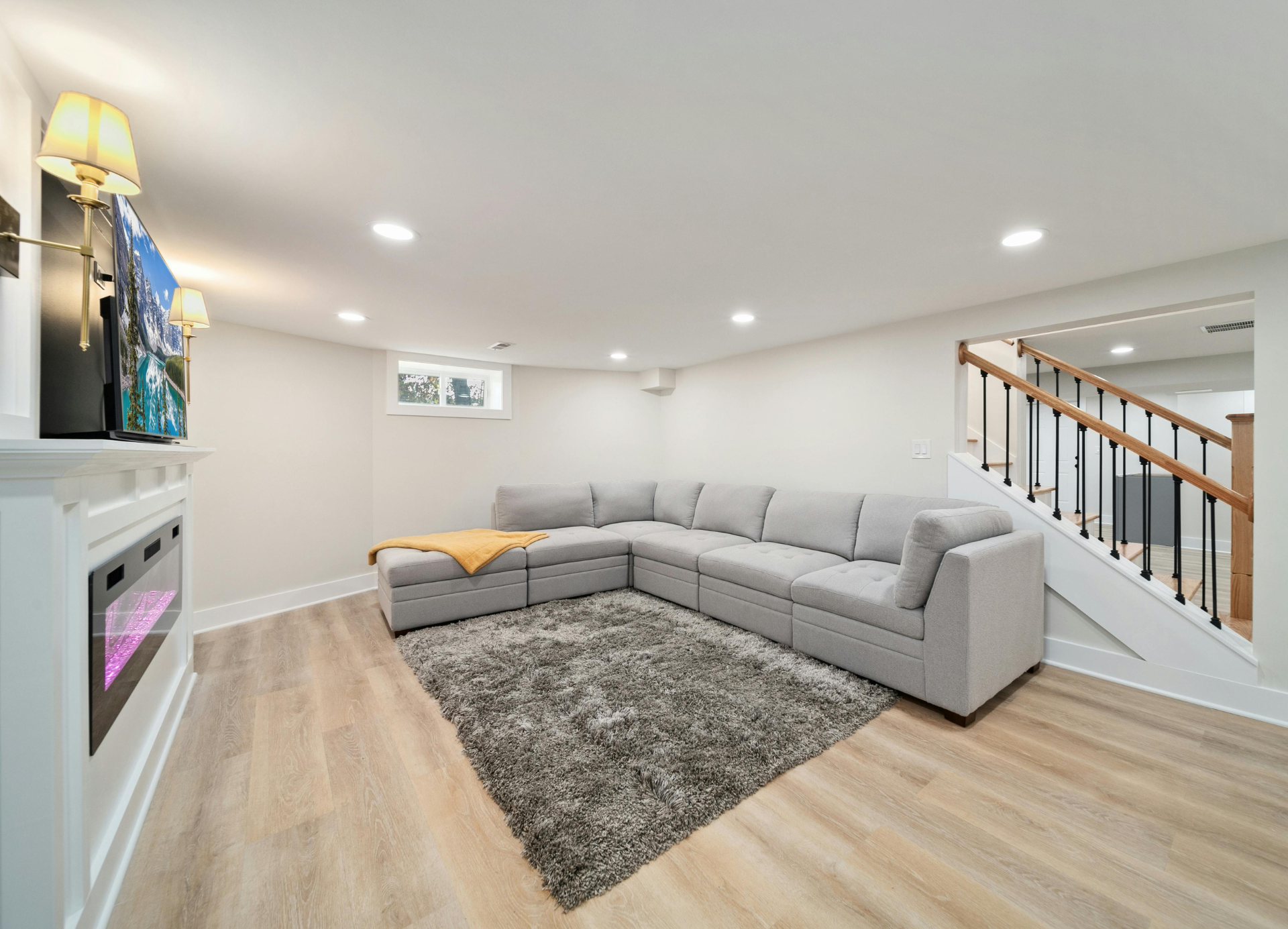 finished basement